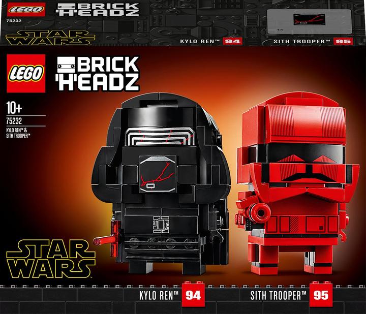 Produktbild LEGO Brickheadz Kylo Ren & Sith Trooper 75232 (75232, LEGO Brickheadz)