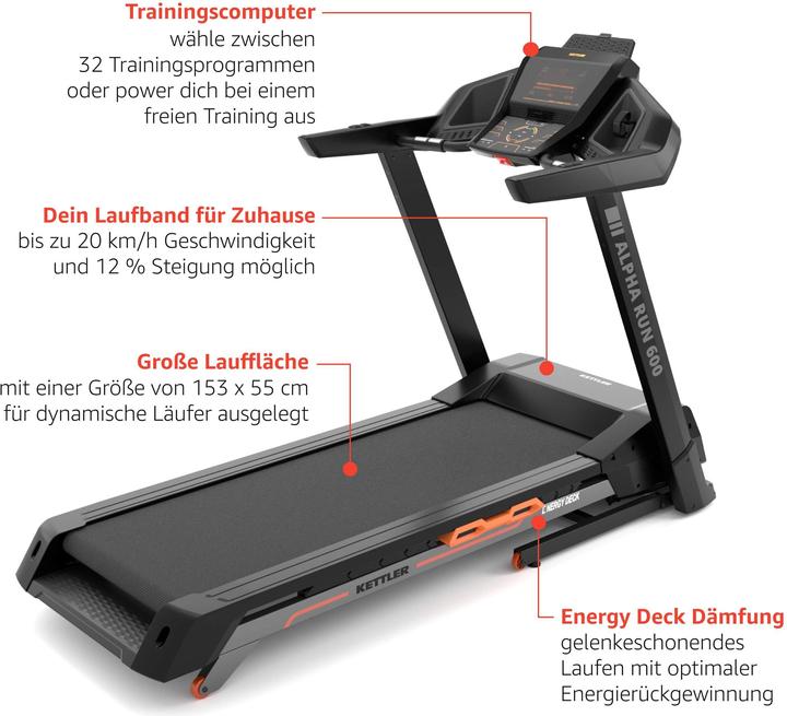 Actual product image Kettler Alpha Run 600