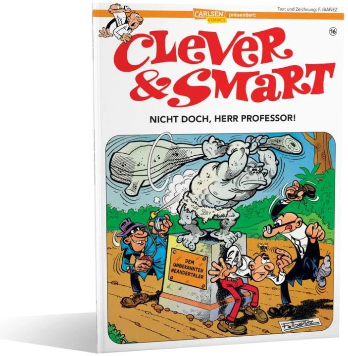 Produktbild Clever und Smart 16: Nicht doch, Herr Professor! (Deutsch, Francisco Ibáñez, 2021)