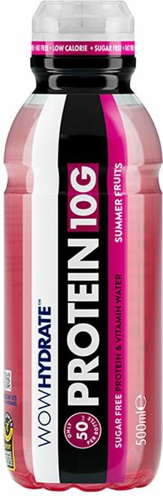 Image du produit Wow Hydrate Eau protéinée (12 x 500ml) (Fruits rouges, 12 x)