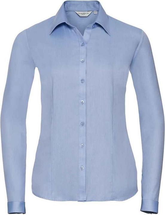 Produktbild Russell Langärmeliges Hemd mit Fischgrätenmuster (4XL)