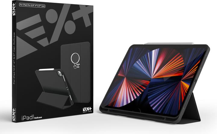 Immagine prodotto Next One Rollcase iPad Pro 12,9" (5.Gen/2021) nero (iPad Pro 12.9 2021 (5a generazione))