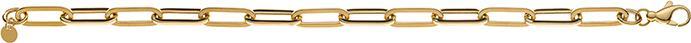 Image du produit Natsumi Schmuck Bijoux de bras en or jaune 18K/750 Ancre ovale 19cm (19 cm, 750/18 K Or jaune)