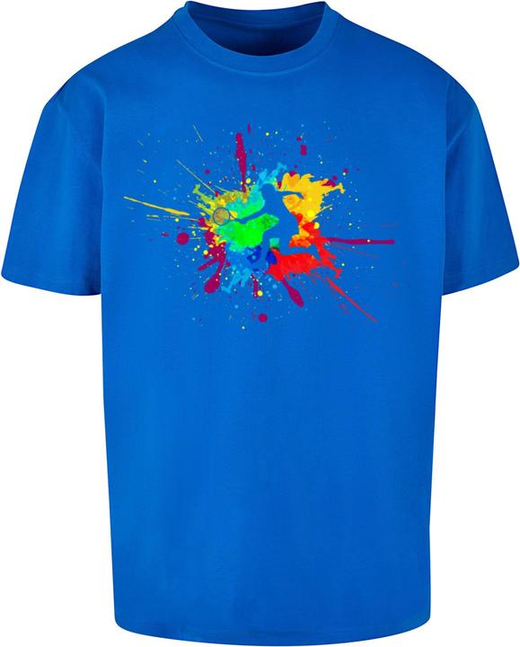 Actual product image Merchcode Colour Splash Player Heavy Oversized Tee - 116571 (XXL)