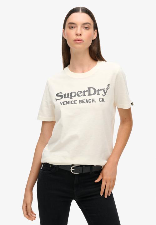Actual product image Superdry Metallic Venue Relaxed T-Shirt (12)