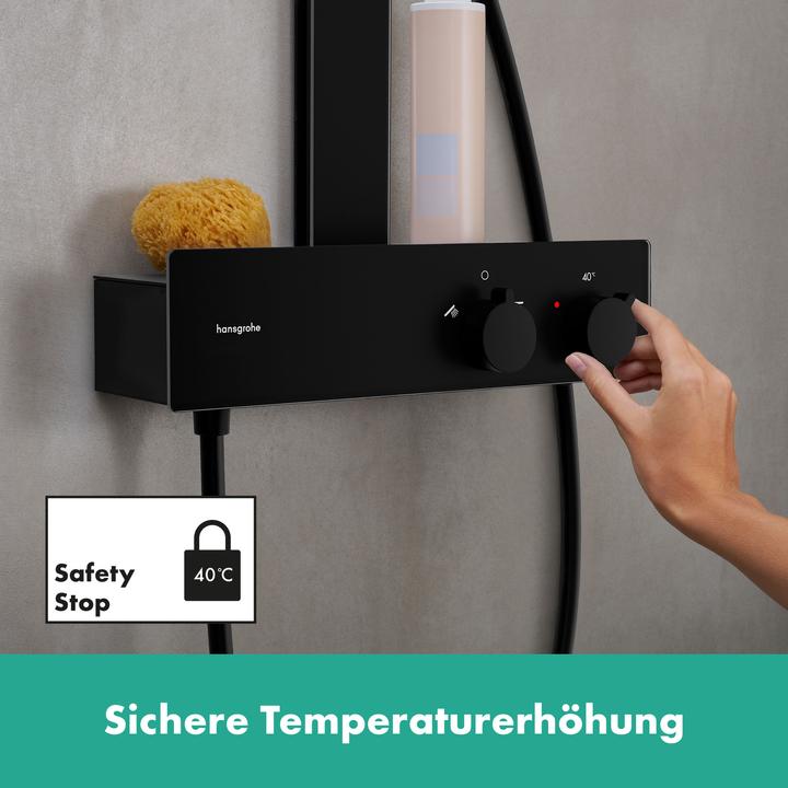 Produktbild hansgrohe Rainfinity Duschsystem 250, 1 Strahlart wassersparend, ShowerTablet 350, 28742