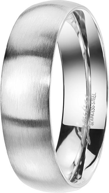 Star Piercing Ring silber gebürstet (Chirurgenstahl 316L, ohne Messing)