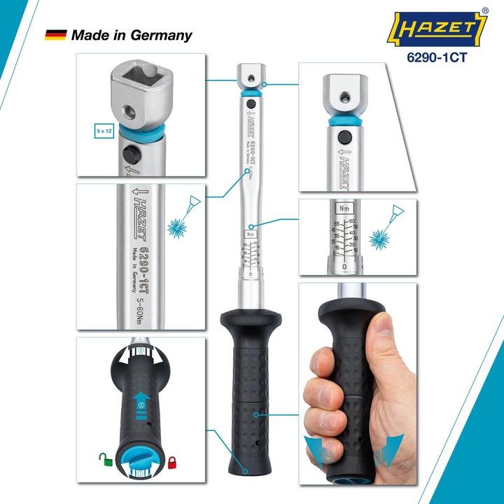Produktbild HAZET Drehmomentschlüssel (5 Nm, 60 Nm)