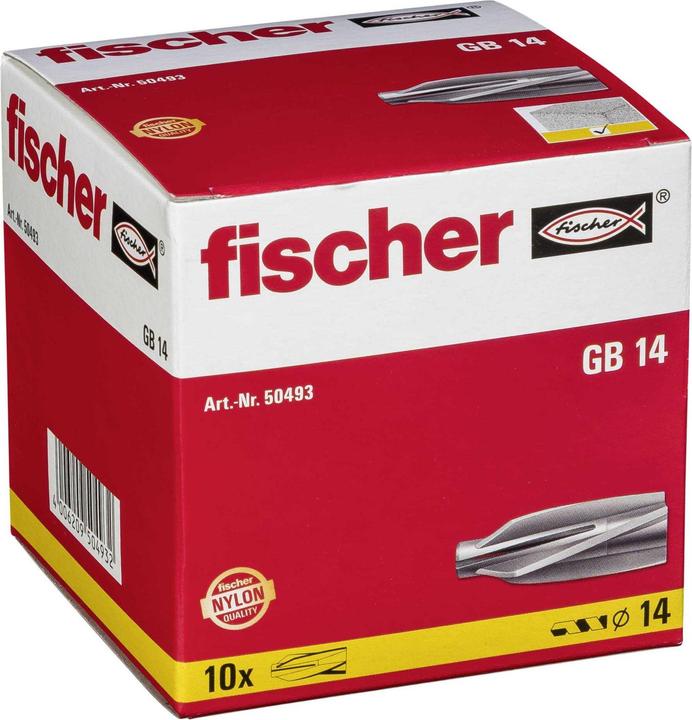 Actual product image Fischer Gas concrete dowel GB 14 75 mm 14 m (10 pcs.)