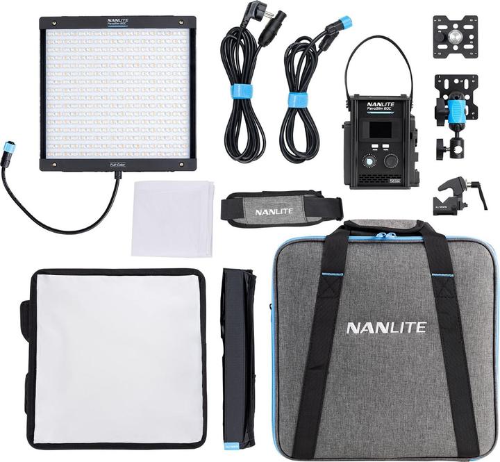 Nanlite PavoSlim 60C (Studioleuchte, Flächenleuchte, Videoleuchte)