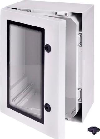 Produktbild Fibox Wand-Gehäuse, Installations-Gehäuse 600 x 400 x 210 Polycarbonat Licht-Grau (RAL 7035) ARCA 604021W (Gehäuse)