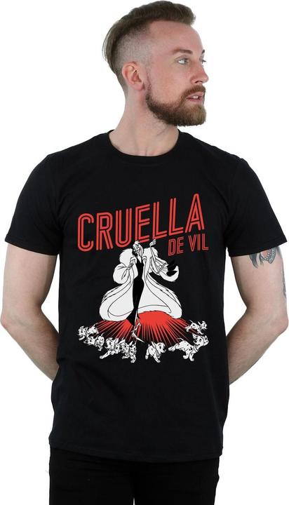 Immagine prodotto Disney Cruella De Vil Dalmatians Maglietta Uomo (5XL)