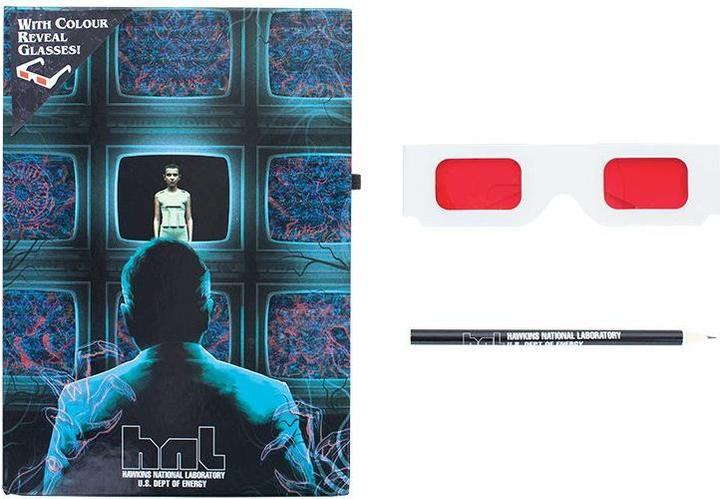 Produktbild Paladone Products Stranger Things - Cahier 3D Laboratoire Hawkins (A5, Gepunktet, Harter Einband)