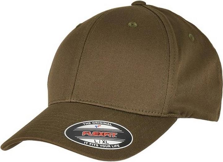 Yupoong Erwachsene Flexfit Baseballmütze aus BioBaumwolle (L)