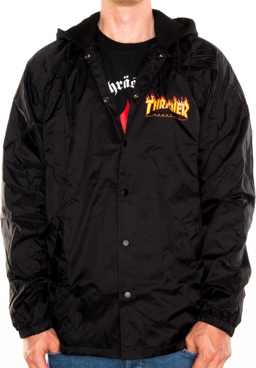 Immagine prodotto Thrasher Flame Coach Jacket w. Fleece Hood (M)