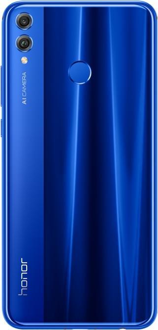 Produktbild Honor 8X (64 GB, Blue, 6.50", Dual SIM + SD, 20 Mpx, 4G)