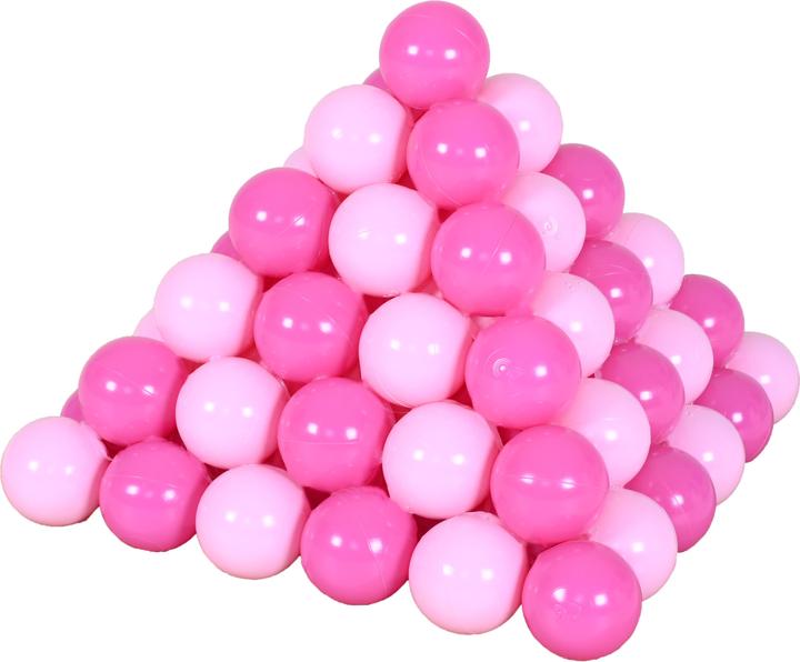 Knorrtoys Bälleset ca. Ø6 cm - 100 balls/soft pink