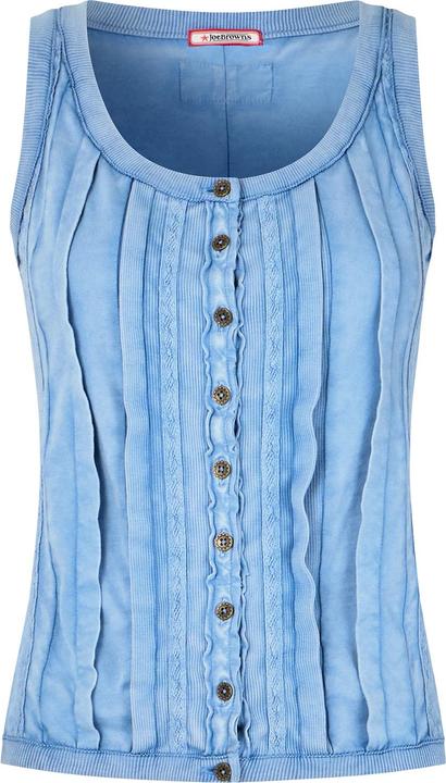 Actual product image Joe Browns Washed Denim Button Front Vest (10)