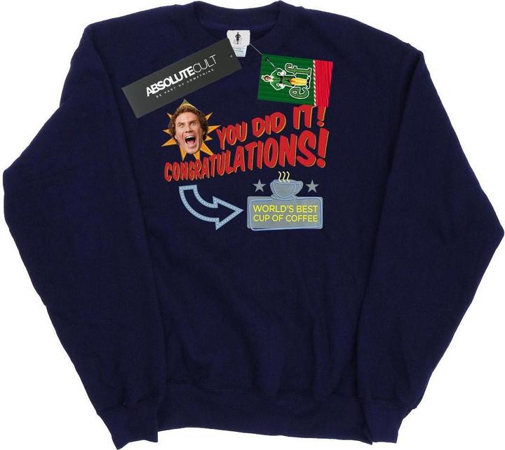 Elf World's Best Coffee Sweatshirt (M)