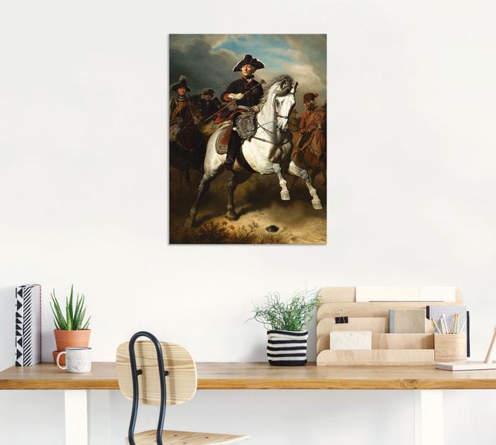 Produktbild Artland Friedrich der Grosse zu Pferde. 1861 T6XR (60 x 80 cm)