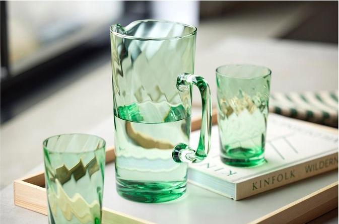 Actual product image Lyngby 40 cl - Glass - Grøn (4.50 dl, 4 x, Long drink glasses)