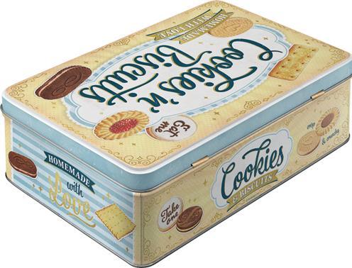 Produktbild Nostalgic-Art Merchandising Vorratsdose Cookies 'n' Biscuits 3 l, Mehrfarbig (3 l)