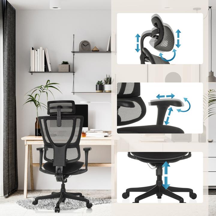 Immagine prodotto Hjh Office Ergohuman Slim Eco F Gen2