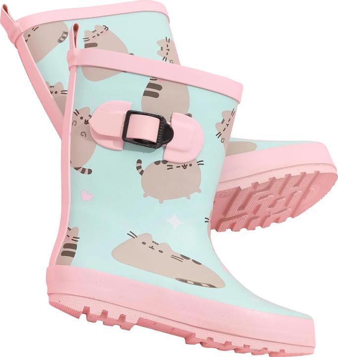 Image du produit Pusheen Bottes de jardin en caoutchouc pour filles Impression répétée (36)