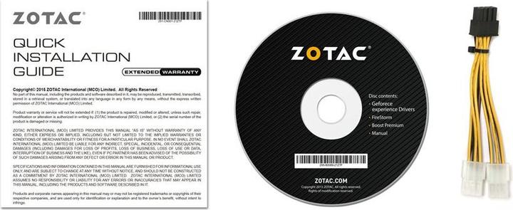 Image du produit Zotac GeForce GTX 1070 Ti Mini (8 Go)