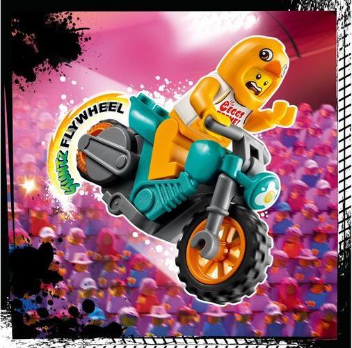 Image du produit LEGO Vélo cascadeur de la mascotte (60310, LEGO City)