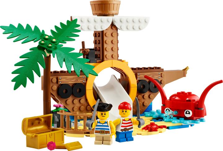 Image du produit LEGO 40589 Bateau pirate - Aire de jeux (40589)