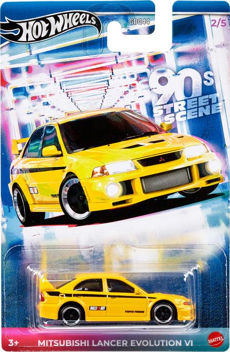 Actual product image Hot Wheels '90s Street Scene Series Mitsubishi Lancer Evolution VI
