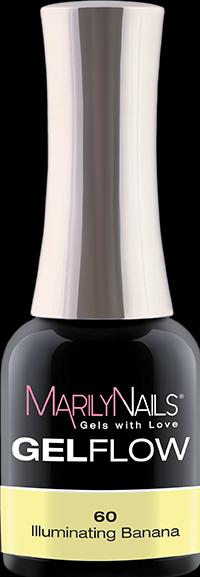 Marily Nails GELFLOW – 60 Illuminating Banana (Illuminating Banana, UV-Gel Lack)