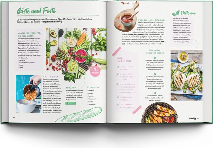 Produktbild mein ZauberTopf mixt! Basis-Kochbuch Vegetarisch (Deutsch, Redaktion mein ZauberTopf, 2023)