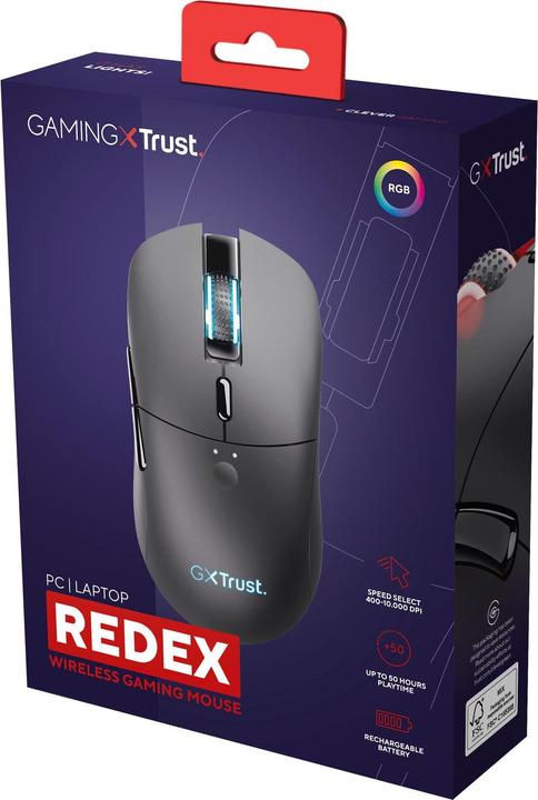 Actual product image Trust GXT 980 Redex (Wireless, Cable)
