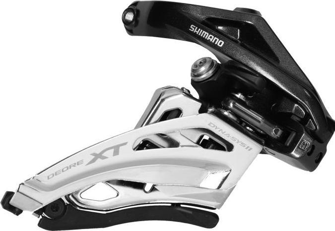 Actual product image Shimano Deore XT FD-M8020 front derailleur 2x11-speed clamp Side-Swing