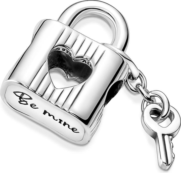 Immagine prodotto Pandora Serratura con fascino e chiave a cuore (Argento 925)