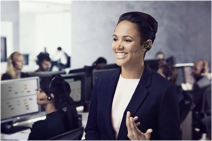 Actual product image Jabra Commitment 75 Convertible (Wireless, USB-A)