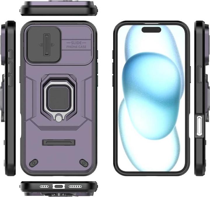 Image du produit Cover-Discount iPhone 16 Plus - Armor Case avec kickstand (Apple iPhone 16 Plus)