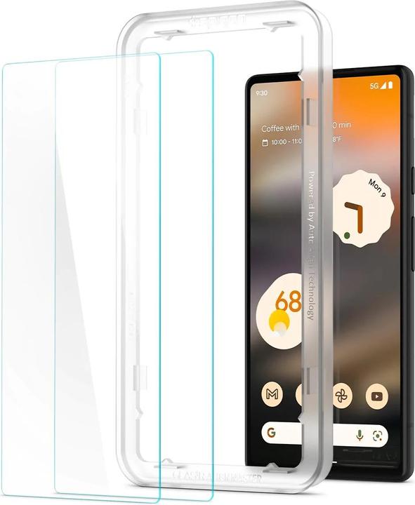 Image du produit Spigen VERRE TRAITÉ ALM GLAS.TR SLIM 2ER-PACK GOOGLE PIXEL 6A (2 pièce(s), Google Pixel 6a)