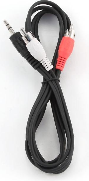 Actual product image Gembird 2xRCA, M/M audio cable (5 m, Cinch, 3.5mm jack (AUX))
