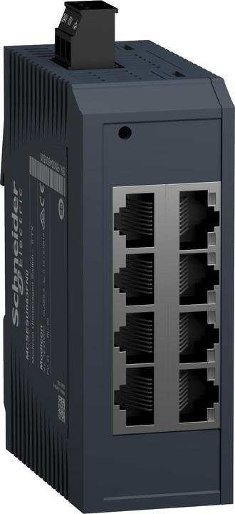 Image du produit Schneider Electric Commutateur non administrable 8TX 10/100Mbps (8 Ports)
