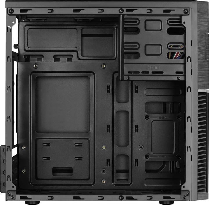 Produktbild AeroCool Boitier Mini Tour Micro ATX compatible CS-105 Red avec fenêtre (Noir) (Mini-ITX, mATX)
