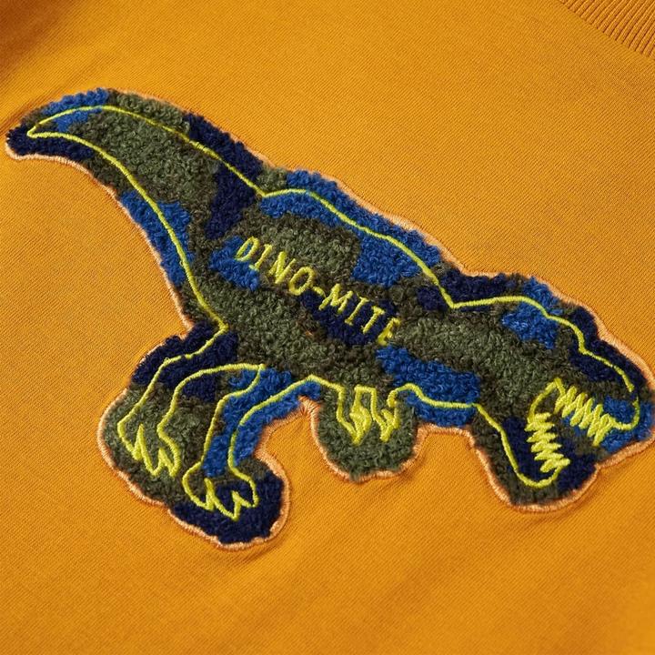 Produktbild VidaXL Kinder-Langarmshirt Ocker 92,Material: 100 % Baumwolle,Farbe (92)