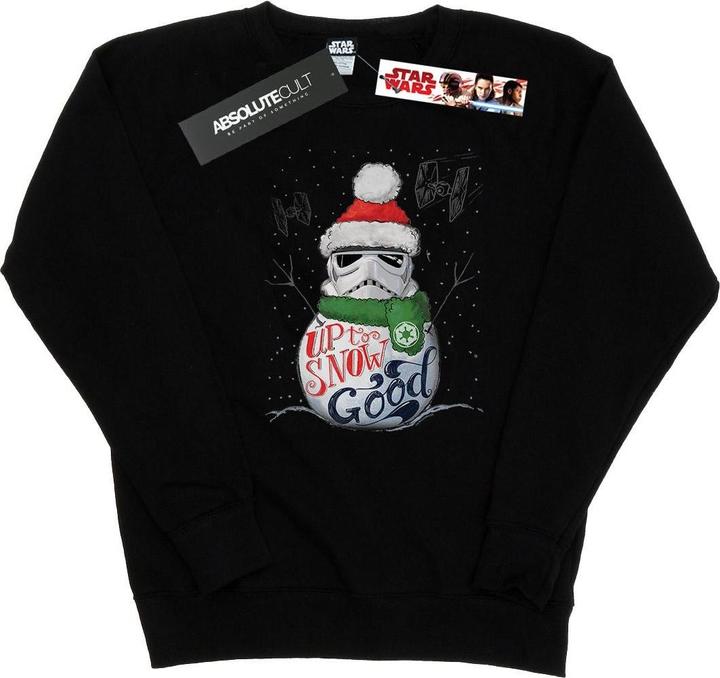 Star Wars Stormtrooper Up To Snow Good Sweatshirt (M)