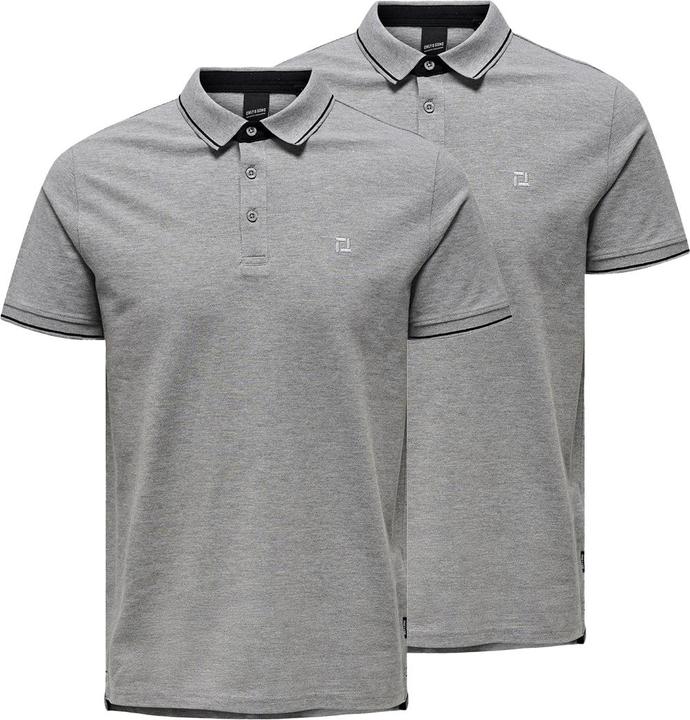 Produktbild Only & Sons 2er Pack Onsefletcher Poloshirt (XL)