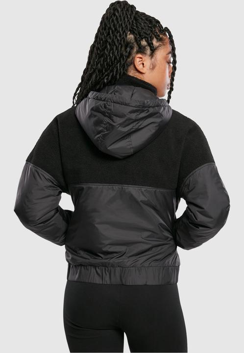 Immagine prodotto Urban Classics Giacca Sherpa Mix Pull Over da donna (4XL)