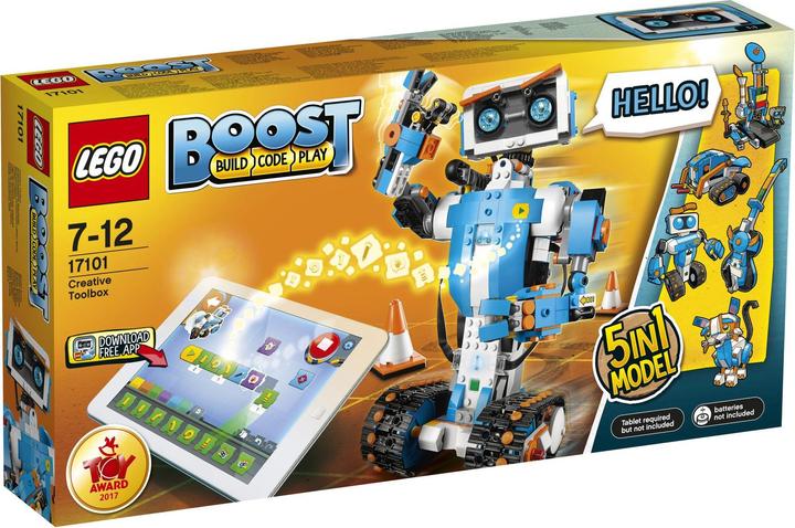 Immagine prodotto LEGO Toolbox creativa BOOST (17101, Set LEGO rari)