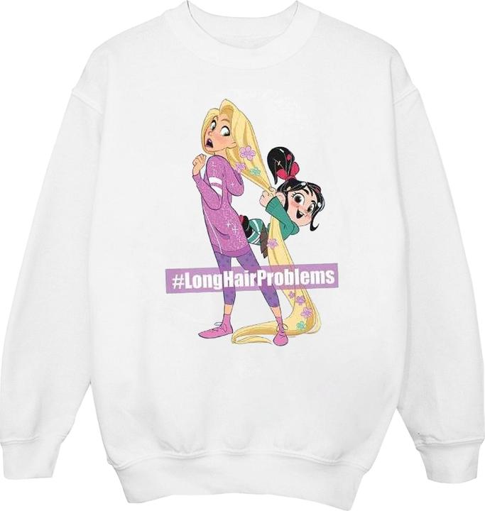 Disney Wreck It Ralph Rapunzel And Vanellope Sweatshirt (S)