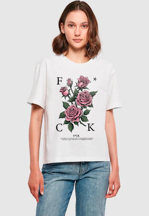 Produktbild Miss Tee F*cking Roses Tee - 173945 (XL)